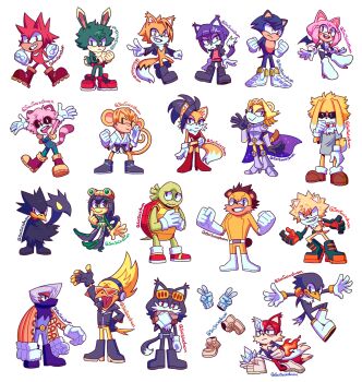 6+boys 6+girls absurdres aizawa_shota animal_ears animal_nose aoyama_yuuga arm_up arms_up asui_tsuyu bakugou_katsuki beak bird_boy black_sclera blood blue_eyes body_fur boku_no_hero_academia boots cape cat_ears cat_girl cat_tail clenched_hands closed_mouth colored_sclera commentary english_commentary extra_arms fire fox_boy fox_ears fox_girl fox_tail frog_girl furrification furry furry_female furry_male gloves green_eyes hagakure_toru heterochromia highres ice iida_tenya invisible jiro_kyoka kaminari_denki kirishima_eijirou kouda_kouji long_hair midoriya_izuku monkey_boy multiple_boys multiple_girls ojiro_mashirao open_mouth present_mic purple_eyes rabbit_boy rabbit_ears rabbit_tail raccoon_tail red_eyes red_footwear reptile_boy saisaixchan satou_rikidou sero_hanta shoes short_hair shouji_mezou simple_background sonic_(series) standing tail todoroki_shoto tokoyami_fumikage turtle_boy turtle_shell uraraka_ochako v white_gloves yagi_toshinori yaoyorozu_momo yellow_eyes