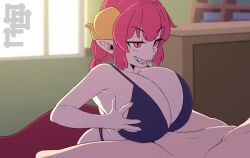 1boy 1girl animated artist_logo bikini blue_bikini breasts breast_focus closed_eyes collarbone cum cum_in_mouth cum_on_body cum_on_breasts cum_on_hair cum_on_tongue cum_on_upper_body cum_string cumdrip dragon_girl dragon_horns dragon_tail ejaculation eyebrows eyelashes facial from_below grabbing_own_breast grin hetero horns huge_breasts ilulu_(maidragon) indoors interior kobayashi-san_chi_no_maidragon logo long_hair looking_at_another low_twintails naughty_face open_mouth orpice_kun paizuri penis pincree_(voice_actor) pointy_ears pumping random_tide red_eyes red_hair sharp_teeth shortstack slit_pupils smile smug solo_focus sound swimsuit tagme tail teeth tongue tongue_out twintails uncensored upper_body video waiting_for_cum yellow_horns