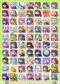 Rule 34 | 6+girls, all fours, amelia (trickcal), animal ears, armor, bee wings, belita (trickcal), bigwood (trickcal), bird, black hair, blonde hair, blue eyes, blue hair, blush, border, bow, braid, brown eyes, brown hair, butter (trickcal), cat ears, cat tail, character request, closed eyes, commentary request, ear piercing, earrings, english text, erpin (trickcal), everyone, eyewear on head, flower, glasses, gold tiara, gradient hair, green border, green eyes, green hair, grey eyes, grey hair, hair between eyes, hair bow, hairband, haley (trickcal), hat, hat flower, headband, heterochromia, highres, horns, insect wings, jewelry, kommy (trickcal), kyuri (trickcal), leaf, leaf on head, levi (trickcal), mask, meme, multicolored hair, multiple girls, ner (trickcal), one eye closed, open mouth, orange eyes, orange hair, piercing, pink eyes, pink hair, pointy ears, pumpkin, purple eyes, purple hair, red eyes, red hair, renewa (trickcal), scabbard, sheath, skull mask, speaki (trickcal), speakiposting (meme), sunglasses, tail, tongue, tongue out, trickcal, twintails, wassmint, white hair, wings, witch hat, xion (trickcal)