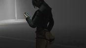 1boy 1girl 3d alley animated ass ass_shake black_hair black_thighhighs bouncing_breasts breasts breasts_out butt_crack cellphone cheating_(relationship) clothed_female_nude_male dark-skinned_male dark_skin deepthroat dumpster eyeshadow fellatio final_fantasy garter_straps hair_ornament hair_stick hairdressing hetero interracial large_breasts lipstick lulu_(ff10) makeup moaning nipples nude on_ground oral outdoors panties phone sex smartphone sound spanking sumthindifrnt text_messaging thighhighs underwear vaginal video voyeurism