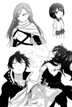 breasts fairy_tail irene_belserion large_breasts long_hair navel revealing_clothes underboob