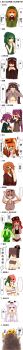 ... 1boy absurdres ander_(at2.) at2. bare_shoulders black_gloves blaze_(minecraft) blaze_rod blonde_hair blunt_bangs blush bowl_cut breasts brown_eyes brown_hair cave_spider chinese_text cleavage closed_mouth collarbone colored_skin creeper crop_top cupa_(at2.) dark-skinned_female dark_skin doll_joints elbow_gloves enderman fingerless_gloves ghast gloves green_eyes green_hair green_hoodie green_skin grey_eyes grey_gloves grey_hair grey_skin hair_bobbles hair_ornament hand_to_own_mouth highres hood hood_up hoodie iron_golem_(minecraft) jack-o&#039;-lantern joints large_breasts long_hair long_image long_sleeves looking_at_viewer looking_away magma_cube medium_hair minecraft mob_talker monster_girl mouth_pull navel open_mouth orange_hair personification ponytail purple_eyes purple_hair red_eyes short_hair short_twintails silverfish_(minecraft) skeleton_(minecraft) slime_(minecraft) slime_girl smile smoke snow_golem_(minecraft) speech_bubble spider_(minecraft) spoken_ellipsis tall_image teeth translation_request twintails upper_teeth_only very_long_hair villager_(minecraft) white_hair yaebi_(at2.) zombie_(minecraft) zombified_piglin