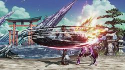 2020 3d animated ass bare_shoulders black_hair black_leotard blood breasts butterfly_swords character_request choker curvy dated defeat detached_sleeves high_heels highleg highleg_leotard highres holding holding_weapon huge_ass injury iroha_(samurai_spirits) jumping kicking large_breasts leotard looking_away maid maid_headdress moaning running samurai_spirits short_hair shouji sideboob sky slashing sliding_doors smile snk sound sword talking thighhighs thighs toeless_footwear violence walking weapon video