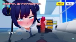 1boy 1girl 3d animated artificial_insemination asmr assertive_female audible_speech binaural_microphone black_hair black_thighhighs blue_archive blush butterfly_hair_ornament censored collared_shirt couch cum cum_on_body cum_on_hands double_bun ejaculation female_ejaculation female_masturbation female_orgasm femdom fingering girl_on_top hair_bun hair_ornament handjob hetero indoors japanese_audio kaotaro12 kisaki_(blue_archive) loli looking_at_viewer masturbation microphone necktie on_couch orgasm penis pov shirt short_sleeves skirt sound tagme thighhighs twintails video white_shirt