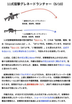 airburst_grenade_launcher anti-materiel_rifle chart computerized_scope diagram direct-fire_grenade_launcher drum_magazine grenade_launcher gun hazard_symbol high-capacity_magazine highres information_sheet japanese_text long_gun magazine_(weapon) military milkor_(pty) milkor_mgl mssn65 muzzle_device no_humans norinco_(firearms_manufacturer) original precision-guided_firearm qlu-11 revolver_grenade_launcher rifle scope semi-automatic_grenade_launcher semi-automatic_rifle sight_(weapon) smart_scope sniper_grenade_launcher sniper_rifle thermal_weapon_sight translation_request weapon weapon_focus weapon_profile