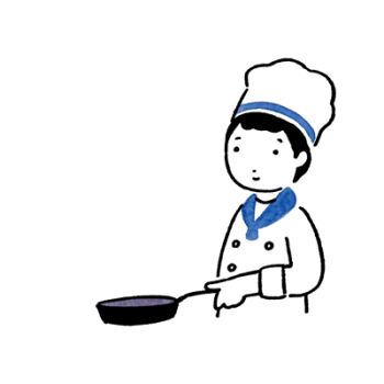 ._. 1boy animal animated animated_gif black_hair blue_neckerchief cat chef chef_hat closed_mouth cooking cropped_torso dolphin dot_nose flipping_food food frying_pan hand_up hat hirasawa_minami holding holding_frying_pan long_sleeves looking_ahead looking_up looping_animation lowres male_focus neckerchief original pancake shooting_star simple_background sleeves_rolled_up smile solo star_(symbol) surreal undersized_animal uniform upper_body white_background white_hat