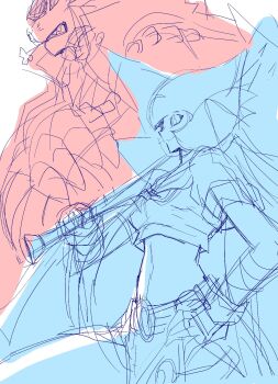 Rule 34 | 1boy, 1girl, bancholeomon, bancholilimon, banchou, delinquent, digimon, digimon (creature), fairy, flower, highres, monster girl, petals, plant, plant girl