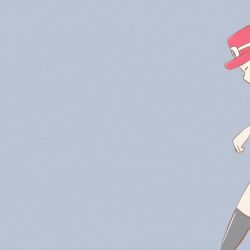 1girl accidental_exposure animated ass black_thighhighs blonde_hair blush bottomless breasts cleft_of_venus embarrassed female_focus humiliation looping_animation medium_breasts medium_hair microsd_(pibo) nintendo nude_filter pokemon pokemon_xy public_indecency pussy red_skirt serena_(pokemon) skirt solo thighhighs third-party_edit video wardrobe_malfunction wind