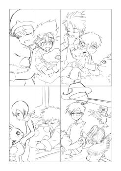 Rule 34 | 3girls, 5boys, absurdres, agumon, bird, bug, cat, digimon, digimon (creature), digimon adventure, gabumon, glasses, gomamon, highres, ishida yamato, izumi koshiro, kido jo, multiple boys, multiple girls, palmon, patamon, piyomon, reptile, tachikawa mimi, tailmon, takaishi takeru, takenouchi sora, tentomon, wings, yagami hikari, yagami taichi