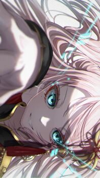 Rule 34 | 1girl, absurdres, ahoge, blue eyes, blush, breasts, grin, highres, long hair, long sleeves, looking at viewer, love live!, love live! nijigasaki high school idol club, mole, mole under eye, n aaa01, pink hair, queendom (love live!), sidelocks, smile, solo, two side up, zhong lanzhu