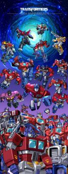 angry_birds anniversary annotation_request autobot bumblebee_(movie) clenched_hands commentary copyright_name english_commentary fire_convoy ghostbusters highres in-franchise_crossover kre-o lantana0_0 lego_minifig mecha mecha_focus multiple_persona no_humans optimus_prime optimus_prime_(animated) optimus_prime_(earthspark) optimus_prime_(shattered_glass) optimus_prime_(transformers_prime) partially_annotated purple_eyes red_(angry_birds) robot science_fiction the_transformers_(idw) transformers transformers:_earthspark transformers:_generation_1 transformers:_robots_in_disguise_(2015) transformers:_the_war_within transformers:_war_for_cybertron transformers_(live_action) transformers_animated transformers_armada transformers_cybertron transformers_energon transformers_prime transformers_unicron_trilogy yellow_eyes