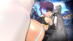 1boy 1girl 3d 60fps against_rock animated ass ass_shake back blobcg bouncing_ass bouncing_breasts bouncing_testicles breasts doggystyle from_behind hetero highres huge_ass lanz_(xenoblade) medium_breasts nintendo nintendo_switch nipples no_voice pussy_juice sena_(xenoblade) sex sex_from_behind sideboob tagme testicles vaginal video xenoblade_chronicles_(series) xenoblade_chronicles_3