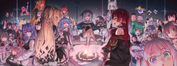 &gt;_&lt; 6+girls :&gt; :3 :o :p ? a-chan_(hololive) absurdres ahoge airani_iofifteen akai_haato akai_haato_(gothic_lolita) aki_rosenthal all_fours amane_kanata angel_wings animal_ear_fluff animal_ears annotated anya_melfissa arm_strap arm_up ayunda_risu azki_(hololive) bag bare_shoulders beach bell beret bibi_(tokoyami_towa) black_hair black_legwear black_shirt black_shorts blank_eyes blonde_hair blue_eyes blue_hair blue_hoodie blue_nails blue_neckerchief blush bone_hair_ornament boots bow braid braided_bangs breasts broom broom_riding brown_eyes brown_hair buried campfire carrot carrot_hair_ornament cat_ears cat_girl cat_tail choker claw_pose closed_eyes crossed_arms crossed_legs crown demon_girl demon_horns detached_hair detached_sleeves dog_ears dog_girl don-chan_(usada_pekora) double_bun dragon_girl dragon_horns dress everyone flying food-themed_hair_ornament fox_ears fox_girl fox_tail french_braid gawr_gura gawr_gura_(1st_costume) glasses green_eyes green_hair guitar hair_bell hair_between_eyes hair_bow hair_bun hair_ornament hair_ribbon hairclip hand_on_another&#039;s_head handbag hat heart heart_ahoge heart_choker heart_hair_ornament heterochromia highres himemori_luna himemori_luna_(1st_costume) holofive hololive hololive_english hololive_indonesia hood hoodie horns hoshimachi_suisei hoshimachi_suisei_(1st_costume) houshou_marine instrument inugami_korone inugami_korone_(1st_costume) jacket japanese_clothes jester_cap kimono kiryu_coco kiryu_coco_(1st_costume) knees_up kureiji_ollie lap_pillow log long_hair long_skirt looking_at_another looking_at_viewer mano_aloe mask mask_on_head medium_breasts midriff miko minato_aqua mini_crown momosuzu_nene moona_hoshinova mori_calliope mori_calliope_(1st_costume) multicolored_hair multiple_girls murasaki_shion nail_polish nakiri_ayame natsuiro_matsuri natsuiro_matsuri_(casual) navel neckerchief nekomata_okayu night ninomae_ina&#039;nis ninomae_ina&#039;nis_(1st_costume) ocean off_shoulder omaru_polka oni_mask ookami_mio oozora_subaru open_clothes open_jacket open_mouth orange_hair outdoors pantyhose pavolia_reine peaked_cap pink_hair plaid_clothes plaid_jacket plectrum pointy_ears polearm purple_eyes purple_hair rabbit_ears rabbit_girl red_eyes red_hair red_jacket red_kimono red_neckerchief ribbon roboco-san rock sakura_miko sharp_teeth sheep_girl sheep_horns shirakami_fubuki shiranui_flare shiranui_flare_(hoodie) shirogane_noel shirt shishiro_botan short_hair short_shorts shorts shoulder_bag sidelocks single_braid sitting skin-covered_horns skirt sky sleeping small_breasts smile squirrel_ears squirrel_girl squirrel_tail star_(sky) starry_sky statue stitches sweatdrop tail takanashi_kiara takanashi_kiara_(1st_costume) teeth tentacles thigh_boots thigh_strap thighhighs tokino_sora tokoyami_towa tongue tongue_out torriet trident tsunomaki_watame tsunomaki_watame_(1st_costume) twin_braids twintails two-tone_hair two_side_up uruha_rushia uruha_rushia_(1st_costume) usada_pekora usada_pekora_(1st_costume) v virtual_youtuber wariza watch watson_amelia watson_amelia_(1st_costume) weapon white_dress white_hair white_hoodie white_jacket white_legwear wings wolf_ears wolf_girl wristwatch yellow_eyes yozora_mel yukihana_lamy yuzuki_choco