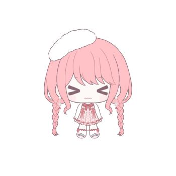 >_< 1girl ankle_socks beret bloom_poetry_(shining_nikki) blush_stickers bow bow_legwear bowtie braid chibi closed_mouth clothes_writing commentary cross-laced_clothes cross-laced_dress dress dress_bow dress_ribbon earrings english_commentary flat_color frilled_sleeves frills fur_hat hair_tie hat jewelry long_hair long_sleeves low_twin_braids mary_janes nervous nikki_(nikki) nikki_(series) pinafore_dress pink_dress pink_hair pink_shoes plaid_clothes plaid_dress pleated_dress red_bow red_bowtie red_ribbon ribbon shining_nikki shirt shoes short_dress simple_background sleeveless sleeveless_dress sleeves_past_wrists snowflake_earrings socks solo standing straight-on twin_braids very_long_hair wavy_mouth white_background white_hat white_shirt white_socks yebmel