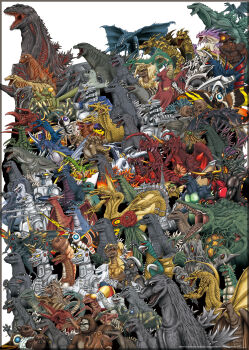 absurdres adelaide_productions advance_communication_company akimi-k alien alternate_form ammunition_backpack amputee anguirus ape armor atari atragon aunt_and_nephew baby baby_godzilla back_unit bagan balkzardan baragon_(godzilla) barugaron battra before_and_after biollante blood blue_eyes brother_and_sister bug burning_godzilla butterfly caterpillar centropolis_entertainment centropolis_television clenched_hand clone columbia_tristar_television conjoined crest crossover crusher_drill crystal cut_content cyborg deep_wound destoroyah destroy_all_monsters dinosaur directed-energy_weapon dogolas dorat dragon drill drill_hand eastern_dragon ebirah egg elemental_(creature) energy energy_cannon energy_weapon everyone facial_hair fairy_mothra family father_and_son fighting_stance fire_elemental fire_rodan flower frankenstein frankenstein_vs._baragon g-force gabara garuda_(godzilla) gem gem_on_head ghidorah,_the_three-headed_monster giant giant_condor_(godzilla) giant_eagle_(godzilla) giant_monster giant_octopus_(godzilla) giant_robot gigan gills glowing glowing_eyes glowing_mouth godzilla godzilla&#039;s_revenge godzilla,_mothra_and_king_ghidorah:_giant_monsters_all-out_attack godzilla:_awakening godzilla:_final_wars godzilla:_planet_of_the_monsters godzilla:_the_series godzilla:_tokyo_s.o.s. godzilla:_trading_battle godzilla:_unleashed godzilla_(1954_movie) godzilla_(2014) godzilla_(monsterverse) godzilla_(series) godzilla_(shin) godzilla_2000:_millennium godzilla_against_mechagodzilla godzilla_earth godzilla_junior godzilla_movie_studio_tour godzilla_raids_again godzilla_the_series godzilla_vs._biollante godzilla_vs._destoroyah godzilla_vs._gigan godzilla_vs._hedorah godzilla_vs._king_ghidorah godzilla_vs._mechagodzilla godzilla_vs._mechagodzilla_ii godzilla_vs._megaguirus godzilla_vs._megalon_(1973) godzilla_vs._mothra godzilla_vs._spacegodzilla godzilla_vs._the_sea_monster godzillasaurus gorilla gorosaurus hatching hedorah highres horns hydra injury insect japan_self-defense_force jet_jaguar jetpack jyarumu kaiju kamacuras kamoebas keizer_ghidorah king_caesar_(godzilla) king_ghidorah king_kong king_kong_(series) king_kong_escapes king_kong_vs._godzilla kiryu_(godzilla) krystalak kumonga kyoryu larval lava legendary_pictures little_godzilla long_image manda_(godzilla) maser_cannon mecha mecha-king_ghidorah mechagodzilla megaguirus megalon meganula meganulon metal_wings military military_vehicle minilla missile_launcher missile_pod moguera monster monster_x monsterification monsterverse moth mother_and_child mothra mothra_vs._godzilla multiple_heads muscular muscular_male mustache muto_(godzilla) muto_female muto_male obsidius orga_(godzilla) parasite parent_and_child pipeworks plant polygon_pictures praying_mantis prosthesis prosthetic_arm prosthetic_head prosthetic_wing pterosaur rankin/bass_animated_entertainment razin_(godzilla) red_eyes robot rock rocket_launcher rocket_pod rodan rodan_(movie) saw scar scar_on_chest sea_lice sea_louse sea_monster sea_serpent seagan servum_(flying_type) servum_(godzilla) shin_godzilla shinomura shockirus shoulder_cannon shoulder_gun siblings simple_background single_horn skeleton slime_(creature) slime_(substance) solar_panel solar_panel_wings son_of_godzilla space_monster spacegodzilla spikes standing super_godzilla super_godzilla_(character) super_mechagodzilla tail terror_of_mechagodzilla the_return_of_godzilla titanosaurus toho transformation turtle uncle_and_nephew vagnosaurus varan varan_(film) weapon white_background white_eyes wide_image wings zilla zilla_jr.