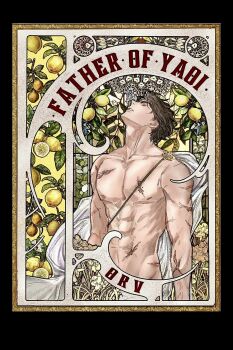 1boy black_hair commentary convenient_censoring flower food fruit head_tilt highres lemon male_focus multiple_scars muscular muscular_male no_shirt omniscient_reader&#039;s_viewpoint robe scar scar_on_arm scar_on_chest short_hair solo symbol-only_commentary toupou39 white_robe yoo_joonghyuk