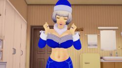 3d animated breasts chloeangelva cum cum_in_pussy cum_on_body cum_on_breasts cum_on_upper_body elizabeth_(persona) fellatio koikatsu_(medium) lipstick makeup nail_polish nipples oral paizuri penis persona persona_3 pointyaux pubic_hair sex slideshow_animation sound taplewds vaginal video