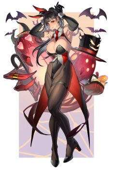 1girl breasts final_fantasy final_fantasy_vii halloween large_breasts long_hair temoc tifa_lockhart