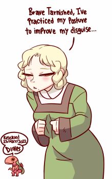 10:16 1girl :&lt; animated artist_name blonde_hair blush braid breasts casual character_watermark collarbone commentary cowboy_shot dated diives dress elden_ring embarrassed english_commentary english_text female_focus female_pubic_hair flashing forehead green_dress hair_rings half-closed_eyes hands_up highres leaning_forward long_sleeves looking_at_viewer looking_away looking_to_the_side mole mole_under_mouth navel nipples no_bra no_panties nose_blush open_clothes open_dress open_mouth orange_eyes pale_skin pubic_hair pussy rya_(elden_ring) short_hair signature simple_background small_breasts solo standing stomach talking text_focus twin_braids uncensored video white_background