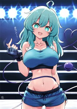 1girl alternate_costume breasts komeiji_koishi large_breasts navel scavia10 touhou