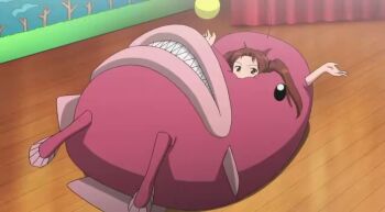 6+girls akiyama_yukari animated audible_speech bodysuit breasts disguise disgust girls_und_panzer isuzu_hana japanese_audio jumping kadotani_anzu kicking long_hair looking_at_another multiple_girls nishizumi_miho reizei_mako ryona scenery short_hair smile surprised tagme takebe_saori twintails video violence