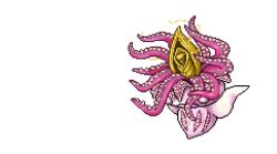 animated attack bigukkomon digimon eldritch_abomination floating flying giant monster pixel_art tentacles video