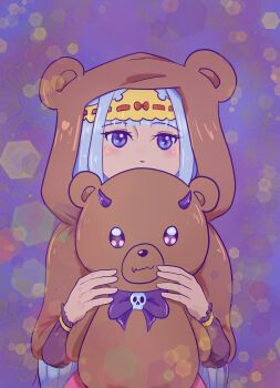 absurdres highres maou-jou_de_oyasumi non-web_source stuffed_animal stuffed_toy teddy_bear