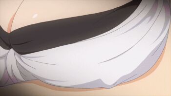 10s 1boy 1girl animated animated_gif bag black_hair blouse blush breasts brown_eyes brown_hair cat_paw cleavage covered_erect_nipples female_ejaculation female_orgasm forced forced_masturbation forced_orgasm grabbing_another&#039;s_ass kotegawa_yui long_hair medium_breasts miniskirt nipples nude orgasm panties paper_bag pussy_juice screencap shirt skirt sleeveless sweat tearing_up to_love-ru to_love-ru_darkness_2nd underwear white_panties yuuki_rito