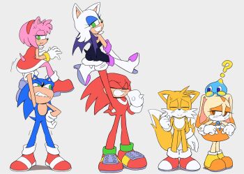3boys 3girls amy_rose bat_(animal) bat_girl bat_wings blonde_hair blue_eyes blue_fur blue_hair blush brown_eyes carrying carrying_person chao_(sonic) cheese_(sonic) child cream_the_rabbit dress ears echidna_(animal) formal_clothes fox fox_boy furry furry_female furry_male gloves grabbing_another's_ass green_eyes groping hedgehog knuckles_the_echidna long_ears multiple_boys multiple_girls multiple_tails orange_fur petite pink_fur pink_hair purple_eyes rabbit rabbit_girl red_fur red_hair rouge_the_bat sega shoes socks sonic_(series) sonic_the_hedgehog spinnyhog suit tail tails_(sonic) tight_clothes two_tails white_fur white_hair wings yellow_fur