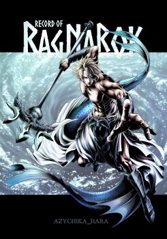 Rule 34 | 1boy, abs, absurdres, ancient greek clothes, armored boots, azychika, blonde hair, blue eyes, boots, closed mouth, commentary request, copyright name, cover, greco-roman clothes, hair between eyes, highres, holding, looking at viewer, male focus, muscular, muscular male, ocean, polearm, poseidon (shuumatsu no valkyrie), short hair, shredded muscles, shuumatsu no valkyrie, solo, toned, toned male, topless male, trident, weapon