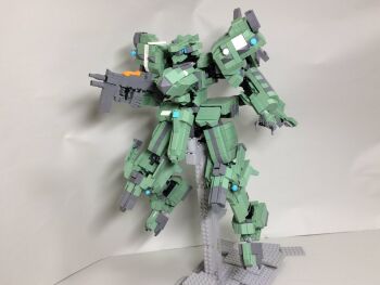 Rule 34 | f-22a raptor (muv-luv), figure (medium), full body, gun, holding, holding gun, holding weapon, lego (medium), looking ahead, mecha, mecha focus, muv-luv, muv-luv alternative, nanoka boozu, open hand, photo (medium), robot, science fiction, shadow, solo, tactical surface fighter, unconventional media, weapon