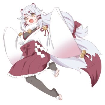 Rule 34 | 1girl, absurdres, animal ears, artist request, black bodysuit, body freckles, bodysuit, bow, breasts, commentary, commission, english commentary, feet, fox ears, fox girl, fox tail, freckles, frills, fur collar, gohei, hair between eyes, hair bow, hair ornament, hair ribbon, highres, indie virtual youtuber, japanese clothes, kagari kitsune, large breasts, long hair, long sleeves, messy hair, multicolored hair, nontraditional miko, pink hair, red ribbon, ribbon, sidelocks, simple background, skeb commission, skirt, sleeves past fingers, sleeves past wrists, slit pupils, solo, tail, virtual youtuber, white hair, yellow eyes