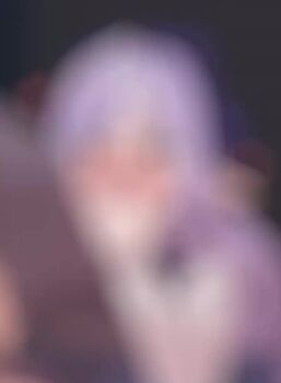 1boy 1girl animated anus ass black_pantyhose blush breasts brikot covering_own_mouth cum cum_in_ass ejaculation feet feet_up heart heart-shaped_pupils hetero large_breasts lillithmrngstrr_(voice_actor) long_hair pantyhose pointy_ears purple_hair pussy red_eyes sex shirt sound symbol-shaped_pupils tagme testicles thick_thighs thigh_grab thighs torn_clothes torn_pantyhose video vivian_banshee voice_actor white_shirt zenless_zone_zero