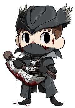 Rule 34 | animall collar, blood, blood on face, bloodborne, covered face, face mask, hat, highres, holding, holding weapon, mask, teevo, transparent background, villager (animal crossing), weapon