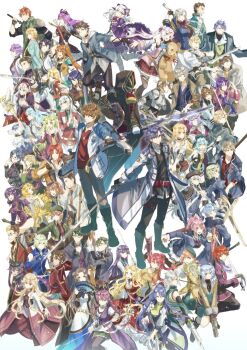 6+boys 6+girls :d absolutely_everyone agate_crosner alex_dudley alfin_reise_arnor alisa_reinford altina_orion angelica_rogner animal_ears aqua_coat aqua_headwear aqua_necktie aqua_scarf arios_maclaine arm_up armor ascot ash_carbide aurelia_le_guin baton belt beret black_capelet black_choker black_coat black_dress black_gloves black_hair black_headwear black_pants black_pantyhose black_ribbon black_shirt blonde_hair blue_coat blue_eyes blue_hair blue_headwear blue_jacket blue_skirt blue_sleeves boots bow bowtie breastplate brown_coat brown_gloves brown_hair brown_vest c_(eiyuu_densetsu) capelet cat_ears celine_(eiyuu_densetsu) celine_(sen_no_kiseki) choker claire_rieveldt closed_mouth coat cropped_jacket crow_armbrust dark_blue_hair detached_sleeves dog dog_tags double_blade dress drill_hair dual_wielding duvalie eiyuu_densetsu elie_macdowell elise_schwarzer elliot_craig emma_millstein epaulettes estelle_bright everyone eyepatch fake_animal_ears falcom fie_claussell fran_seeker frilled_skirt frills fur-trimmed_jacket fur_trim gaius_worzel george_nome glasses gloves goggles goggles_on_head gradient_hair green_ascot green_eyes green_hair green_headwear green_jacket green_skirt green_vest grey_coat grey_hair grey_jacket grey_vest gun gunblade hair_bow hair_bun hair_ornament hair_ribbon hairclip hajimari_no_kiseki hand_fan handgun hat headpiece heterochromia highres holding holding_fan holding_gun holding_shield holding_staff holding_sword holding_weapon hood hood_up hooded_coat hooded_jacket hwhh ilya_platiere jacket joshua_bright juna_crawford jusis_albarea kea_(eiyuu_densetsu) kloe_rinz kurt_vander lab_coat lapis_rosenberg laura_s._arseid lechter_arundel light_brown_hair lloyd_bannings long_braid long_hair long_sleeves looking_at_viewer machias_regnitz maid mask medium_hair millium_orion miniskirt mireille_(eiyuu_densetsu) mueller_vander multicolored_hair multiple_boys multiple_girls musse_egret nadia_rayne neck_ribbon necktie noel_seeker olivert_reise_arnor open_clothes open_coat open_jacket open_mouth orange_coat orange_hair pants pantyhose pink_dress pink_hair plaid_clothes plaid_skirt pleated_skirt polearm ponytail purple_coat purple_hair purple_shirt purple_vest randolph_orlando rapier rean_schwarzer red_belt red_bow red_coat red_dress red_eyes red_hair red_necktie red_ribbon red_shirt red_skirt renne_(eiyuu_densetsu) ribbon rixia_mao roselia_millstein sailor_collar sara_valestein scarf scherazard_harvey semi-rimless_eyewear sergei_lou sharon_kreuger shield shirt short_hair short_hair_with_long_locks shoulder_armor side_ponytail simple_background single_side_bun skirt sleeveless sleeveless_dress smile sonya_balz staff streaked_hair stuffed_animal stuffed_toy swin_abel sword teddy_bear thors_military_academy_branch_campus_uniform tio_plato tita_russell toval_randonneur towa_herschel twin_drills twintails under-rim_eyewear vest victor_s._arseid vita_clotilde wald_valles wallace_bardias wazy_hemisphere weapon white_background white_coat white_dress white_hair white_jacket white_sailor_collar white_shirt white_skirt white_vest yellow_eyes yellow_jacket yellow_vest zeit