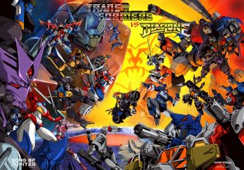 aircraft arcee assault_visor bakuten_attack_robo_drill_type battle_convoy battle_convoy_v-max big-powered car_robot_countach_lp500s_super_tuning character_request check_character clenched_hands cosmo-roller crossover da-55_verse_rider_no._2 dia-train dia_attacker diabattles diaclone drill flying gamma_versaulter gattai glowing gun highres holding holding_gun holding_weapon hoooks lamborghini mecha mechanical_wings megatron no_humans open_hand optimus_prime powered_convoy robot science_fiction shoulder_cannon solo standing starscream the_transformers_(idw) transformers transformers:_generation_1 transformers_prime transformers_victory warudaros_soldier_type weapon wings yellow_eyes