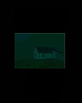 commentary cover cover_page crossover dark english_commentary green_theme highres house night no_humans no_i'm_not_a_human omniscient_reader's_viewpoint parody scenery vacation_town