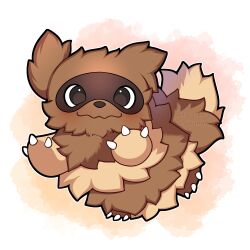 Rule 34 | animal focus, blush, brown eyes, claws, gen 3 pokemon, looking at viewer, no humans, raccoon, sevi (seviyummy), signature, smile, solo, zigzagoon