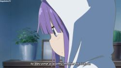 1boy 3d 3girls animated anime_screenshot between_breasts blindfold blonde_hair blue_eyes blush bouncing_breasts breast_smother breasts brown_hair closed_eyes dragon_girl dragon_horns embarrassed exercising face_between_breasts face_to_breasts goddes green_hair head_between_breasts hetero hood hoodie horns huge_breasts intermission jacket jogging jump_rope jumping kobayashi-san_chi_no_maidragon leash lucoa_(maidragon) magatsuchi_shouta midriff monster_girl multicolored_hair multiple_girls orange_eyes outdoors pants park purple_eyes purple_hair red_eyes running shorts shota sit-up sound sports_bra squatting tohru_(maidragon) video yellow_eyes