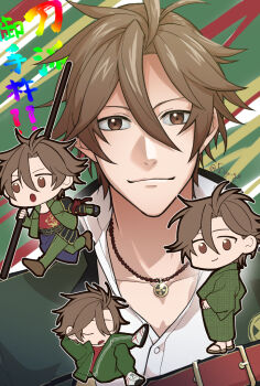 commentary_request f_ky_go misottooym mochi_nori mochinori moti_nori motinori otegine shokudaikiri_mitsutada touken_ranbu tsurumaru_kuninaga yamanbagiri_kunihiro