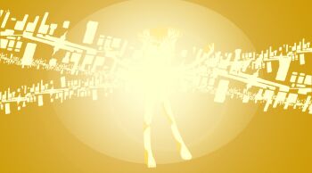 1girl barefoot biomerge censored_nipples completely_nude digimon digimon_tamers energy floating floating_hair glowing hair_down henshin katou_juri matrix_evolution nude outstretched_arms pink-lady_03 toes transformation truth