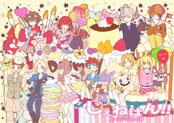 Rule 34 | akashi tagiru, amano nene (digimon xros wars), amano yuu (digimon), aonuma kiriha, blonde hair, blush, cutemon, damemon, digimon, digimon xros wars, digimon xros wars: toki wo kakeru shounen hunter-tachi, dracomon, dracumon, goggles, goggles on head, gumdramon, hair ornament, hairclip, hairpin, happy, highres, hinomoto akari, kudou taiki, long hair, mogami ryouma, one eye closed, opossummon, orange eyes, pickmon, pickmon (normal), pink eyes, ponytail, psychemon, red hair, scar, shoutmon, sparrowmon, split ponytail, star (symbol), starmon (digimon xros wars), suzaki airu, tobari ren, tsurugi zenjirou, twintails, wings, wink