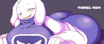 artist_request closed_eyes furry goat open_mouth tagme toriel undertale utdr_(toby_fox)
