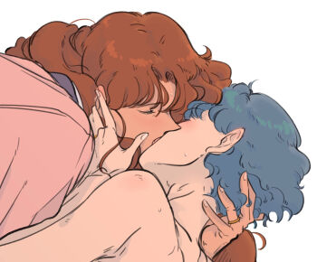 bishoujo_senshi_sailor_moon drunk highres kino_makoto kiss mercuri0ff mizuno_ami nude tagme yuri