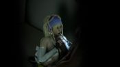 1boy 1girl 3d against_wall animated ass bent_over blonde_hair dark-skinned_male dark_skin fellatio final_fantasy final_fantasy_x final_fantasy_x-2 hairdressing handjob head_out_of_frame hetero highres interracial oral recording rikku_(ff10) sex sex_from_behind sound sumthindifrnt uncensored vaginal video viewfinder