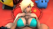 10s 1boy 1girl 3d animated artist_name bayernsfm bed between_breasts bikini bikini_top_only blonde_hair blue_eyes bottomless bouncing_breasts breast_suppress breasts covering_one_eye covering_privates cum cum_on_body cum_on_fingers erection game_console grabbing_another&#039;s_breast green_bikini groping hair_over_one_eye heart hetero holding jiggle joy-con kneeling large_breasts lips looking_at_penis looking_at_viewer looking_down looping_animation luma_(mario) lying mario_(series) medium_hair mole mole_under_mouth mouth_hold nintendo nintendo_switch o-ring o-ring_top on_back on_bed paizuri penis pillow pov precum rosalina rubbing sitting sitting_on_person solo_focus source_filmmaker_(medium) straddling straddling_paizuri super_mario_bros._1 super_mario_galaxy swimsuit uncensored video wand