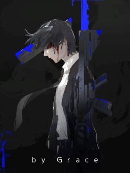 Rule 34 | chainsaw man, graceart0518, gun devil (chainsaw man), gun fiend (chainsaw man), hayakawa aki, highres, non-web source, spoilers