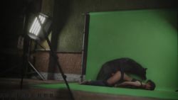 1boy 1girl 3d animal_penis animated barefoot bestiality bound bound_arms bound_wrists brown_hair claire_redfield clothed_sex clothes_pull cum cum_in_pussy denim dog dog_penis feet film_set green_screen indoors jeans knotted_penis knotting on_floor pants pants_pull pog_benis rape resident_evil resident_evil_2 sex sound source_request tagme video