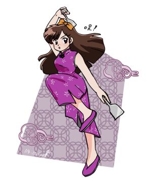 1girl highres kuonji_ukyou ranma_1/2 remake tagme