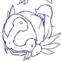 1girl :&gt; angel angel_girl angewomon animated digimon digimon_(creature) gerusyu happy head_wings long_hair mask monochrome multiple_views smile turnaround video wings
